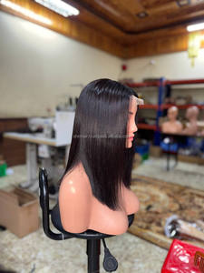 วิกผมมนุษย์แท้แบบกระดูกตรงยาวทำจากธรรมชาติทำจากคอตั้งสองชั้น2X6ผมปิด - Product Image 2