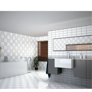 Black tile Modern Spa Wellness Center Decorative <b>Wall</b> Tile 108x108 100x200 100x300mm New Trending Design Small Format Factory - Product Image 1