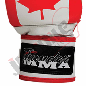 Wholesale Adult Protective Professional High Quality Cowhide Leather Half Finger <b>Open</b> Palm Mma Gloves OEM Manufacturers Gloves - Product Image 3