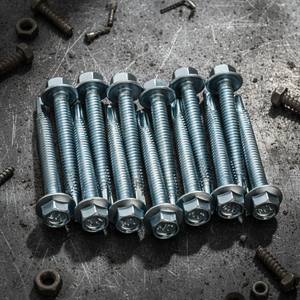 Vis autoperceuses à tête hexagonale (métriques/pouces) en acier au carbone classe 8, haute résistance, résistantes à la corrosion, filetage profond et grossier - Product Image 1