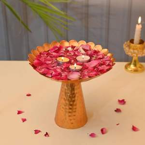 Exclusivo Centro de Mesa de Metal para Decoración de Bodas, Florero para Mesa de Comedor de Hotel o Bar, Recipiente para Flores para Sala de Estar - Product Image 3