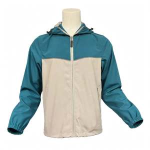 Men Winter <b>Vintage</b> <b>Windbreaker</b> Jacket Premium Lightweight Hooded Waterproof Breathable Eco-Friendly Plain Dyed Outdoor Winter - Product Image 6