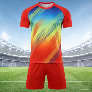 Camiseta Deportiva Transpirable de Secado Rápido, Sublimada, para Deportes, Elegante Camiseta de Fútbol - Product Image 1