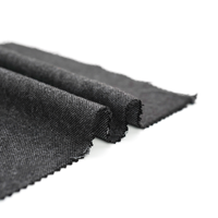 Tissu écologique durable RCO-2B2132 Seawool en PET/POLY/RAYON recyclé 55/29/6, tissé Dobby Tweeds, poids lourd 317GSM