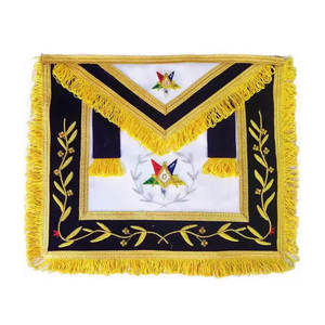 Delantal Masónico Formal con Construcción Duradera, Forro Suave y Diseño Tradicional para Funciones de Logia - Product Image 1