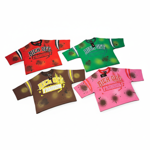 Camiseta gráfica personalizada con serigrafía vintage, efecto deslavado, para hombre, de tela gruesa, estilo oversize con hombros caídos, 300 g/m². - Product Image 4