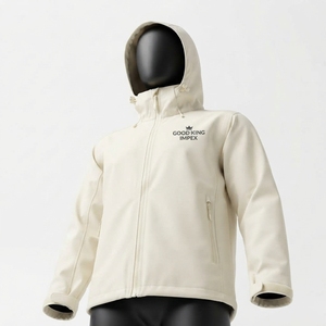 Chaqueta de Lluvia para Hombre, con Capucha, Deportiva, Impermeable, Transpirable, Ligera, Personalizable, de Color Sólido, para Exteriores - Product Image 5