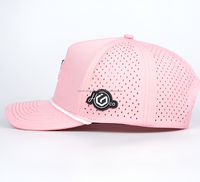 Casquettes de golf personnalisées avec broderie 3D, logo imprimé Terry Street, multicolores, visière incurvée, cordon blanc latéral, pour homme et femme, vente en gros, ODM Injae