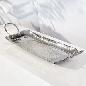 Bandeja de Metal de Lujo para Comida, Diseño Ecológico, Creativa para Restaurantes, Hoteles o Familias, para Pastel y Fruta - Product Image 3