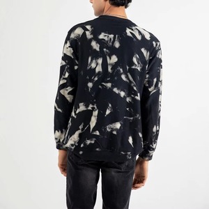 Sweat-shirts d'hiver premium pour hommes, pulls en polaire oversize, logo personnalisé OEM, commandes en gros, pulls imprimés tie-dye pour hommes - Product Image 4