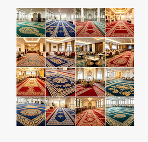 Nuovo design per moschee: Tappeti da preghiera su misura per <span class=keywords><strong>la</strong></span> moschea e tappeti in peluche per il soggiorno, tappeti per moschee. - Product Image 6