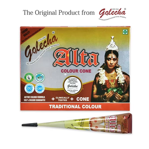 Alta Style Red Tint Liquid for Skin Decoration on Hands and Feet for Wedding Customs and Festival Art Application - Product Image 1