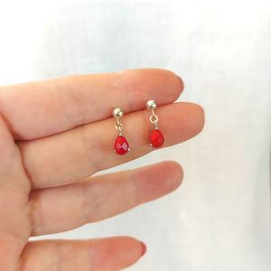 Ensemble de bijoux en argent sterling 925, bijoux tendance, livré avec un ensemble boucles d'oreilles/pendentif, bijoux en pierre précieuse corail rouge naturel pour femmes - Product Image 2