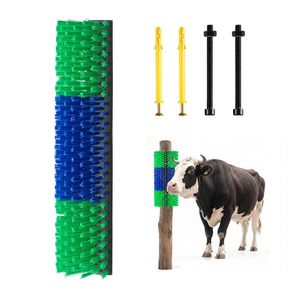 Spazzola per grattare animali - Tiragraffi per mucche e capre da 43,4 cm x 19,1 cm con 4 viti per alleviare il prurito sulla schiena - Product Image 1