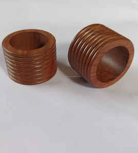 แหวนรองผ้าเช็ดปากไม้แกะสลักทรงกลมสไตล์ยุโรป สง่างาม เป็นมิตรกับสิ่งแวดล้อม  แปลงโฉมประสบการณ์การรับประทานอาหาร - Product Image 3