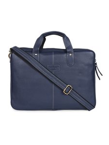 Sac pour ordinateur portable en cuir véritable SUPERIOR TRADERZ de qualité supérieure, avec bretelles, fermeture éclair, pour le bureau, les voyages, les affaires, grande capacité - Product Image 2