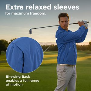 Chaqueta de Invierno Ligera de Mezclilla para Hombre, Estilo Moderno, Transpirable, Cortavientos, Impermeable, para Deportes al Aire Libre, Correr, Viajar, con Logotipo Frontal - Product Image 5