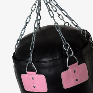 Equipo de Boxeo, Sacos de Entrenamiento de Puñetazos en Color Negro y Rosa, Sacos de Uppercut Pesados de la Mejor Calidad, Precio Económico, Fabricante OEM - Product Image 3