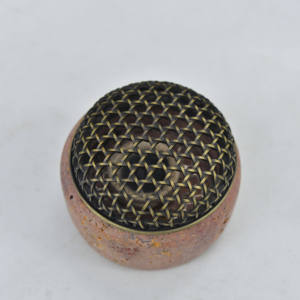 Wholesale Decorative Pure Marble <b>Bakhoor</b> <b>Burner</b> incense <b>burner</b> with steal net natural <b>bakhoor</b> <b>burner</b> - Product Image 5