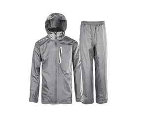 Traje Impermeable de Alta Calidad para Exteriores con Cierre en el Pecho, Transpirable y con Logotipo Frontal, Diseño Moderno - Product Image 3