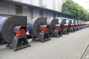 Ventilateur centrifuge CPL-1-8D à entraînement direct, faible bruit, entretien facile, extracteur de cuisine pour usage industriel, acier SS400, pression moyenne - Product Image 3