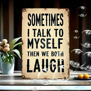 CIFbuy Adesivo da parete vintage divertente in alluminio 8x12 pollici TikTok per cartello di servizio di ritiro Temu 20,3x30,5 cm - Product Image 1