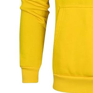 Sweat à capuche surdimensionné en coton mélangé personnalisé de haute qualité pour hommes Tenue décontractée à impression bouffante lourde pour l'hiver - Product Image 2