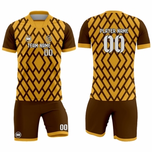 Soccer Uniform OEM Manufacturer Custom Football Jersey <b>Shorts</b> Set For Clubs And Leagues - Product Image 1