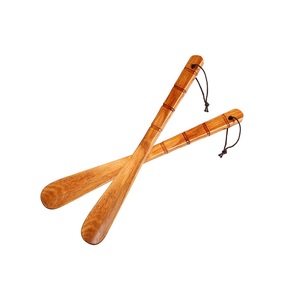High Quality 100% Wood <b>Shoe</b> Horn and <b>Shoe</b> Lifter and Natural Wood Color and Custom Logo Wood <b>Shoe</b> Horn for Hot Sale - Product Image 1