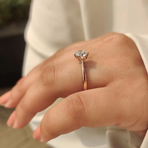 แหวนทรงกลมคุณภาพพรีเมียม ดีไซน์โดดเด่น สวยงาม เหมาะสำหรับใส่ทุกวัน งานแต่งงาน หรือเป็นของขวัญ ราคาไม่แพง - Product Image 2