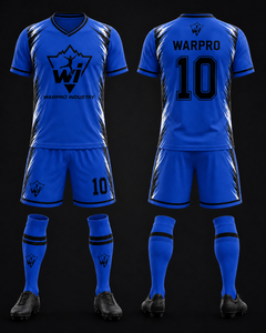 Tenue de football avancée prête pour le match, vêtements de performance à contrôle d'humidité pour les joueurs d'équipes de club en tournoi, vêtements de sport - Product Image 2