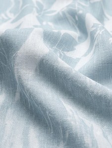 Men's Long Sleeve Camouflage Printed Casual Shirt Single Button Turn-<b>down</b> Collar Full Sleeve Breathable Linen Cotton Summer Wear - Product Image 5