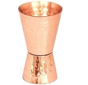 Handcrafted Copper Finish Cocktail Jigger 30ml 45ml Double End Liquor Measuring <b>Tool</b> Professional Bartender <b>Bar</b> Equipment - Product Image 3