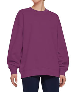 Camisetas de manga larga unisex de punto holgadas de 240G, estilo streetwear, vintage, de fábrica - Product Image 3