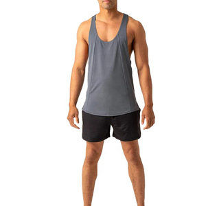 New Best Supplier Muscle Tank Tops <b>Men</b> Super Soft Stretch Gym Workout Fitness <b>Singlet</b> Undershirt Tank Top <b>For</b> Online Sale - Product Image 5