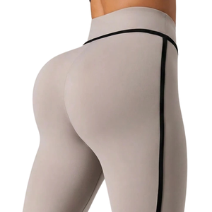 Leggings de yoga taille haute pour femme, effet ventre plat, extensibles, pour entraînement, gym, course, fitness, tenue de sport, compression douce, usage quotidien - Product Image 5