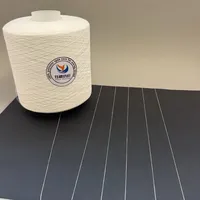 Benang Polyester Spun Cerah 60/2 100% Serat Staple Polyester untuk Benang Jahit Industri, Pakaian, dan Aplikasi Tekstil