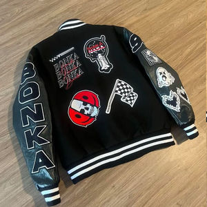 Nouveauté Veste universitaire coupe confortable et sublimation à séchage rapide Veste universitaire légère High Street - Product Image 4