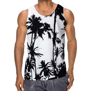 New Style Customized Fitness Clothing Summer Tank <b>Tops</b> Sleeveless Gym Training Men's Sublimation Tank <b>Top</b> Hot Sale In <b>Low</b> Price - Product Image 5