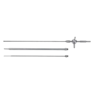 สายดูดและฉีดน้ำสเตนเลสสตีลสำหรับการผ่าตัดผ่านกล้อง ใช้ซ้ำได้ - Product Image 2