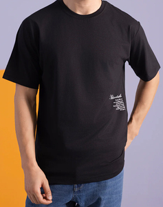 Camiseta de Alta Calidad 100% Algodón, Gruesa, de Lujo, Unisex, con Logotipo Personalizado, Cuello Redondo, Camiseta Blanca Extra Grande para Hombre - Product Image 4