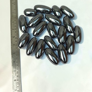 Elite Shungite Shiva Lingam – Natural EMF Protection Crystal, Polished Healing <b>Stone</b>, Wholesale Supplier - Product Image 3