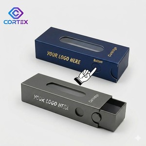 Caja <span class=keywords><strong>de</strong></span> embalaje gruesa personalizable para cartuchos <span class=keywords><strong>de</strong></span> cerámica vacíos desechables <span class=keywords><strong>de</strong></span> 500 mg, 1 gramo, 2 gramos, 3 gramos, 0.5 g, 1 ml - Product Image 2