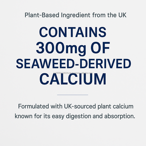 Calcio Magnesio Zinc Vitamina D K Tabletas Suplemento de soporte para articulaciones óseas 30 unidades - Product Image 2