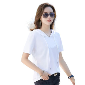 เสื้อฮู้ดดี้ผู้หญิงสำหรับฤดูร้อน แห้งเร็ว ระบายอากาศดี ป้องกันแสงแดด สวมใส่สบาย ทรงพอดีตัว เนื้อผ้านุ่มพิเศษ คุณภาพพรีเมียม - Product Image 2