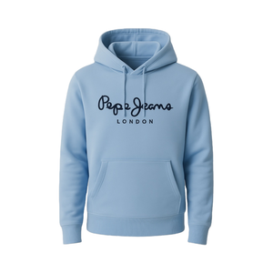 100% coton polaire hommes régulier ajusté pull à capuche sweats uni teint avec coton imprimé printemps hiver Collection - Product Image 1