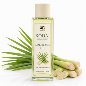 Huile Essentielle Pure de Citronnelle, Huile d'Aromathérapie Naturelle pour Soins de la Peau et des Cheveux, Massage, Diffuseur, Parfum, Bien-être - Product Image 1
