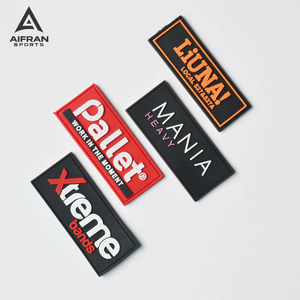 Aifran Custom PVC Patches Soft Rubber Logo Patch for <b>Hats</b> <b>Bags</b> Jackets Durable Waterproof 2D 3D Design OEM Manufacturer - Product Image 6