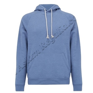 100% Cotton Tùy Chỉnh Mỏng Phù Hợp Với Hoodies Dệt Kim Bầu Trời Màu Xanh Cho Mùa Đông Tập Luyện Giá Rẻ Trùm đầu Áo Nỉ Với Mô Hình Đồng Bằng - Product Image 1