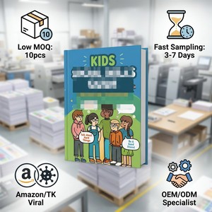 Original Design ZS-PC0043 Spiral Bound Soft Cover Digital Printing Social Skills Guided Journal Kids Development Handbook <b>Gift</b> - Product Image 6